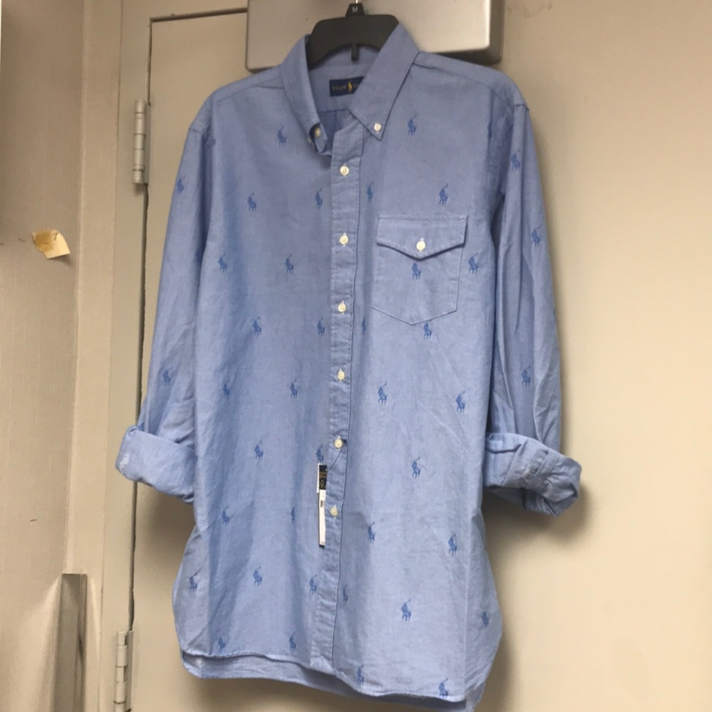 Men’s polo button up